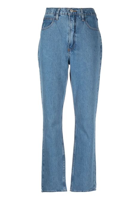 Blue straight-leg jeans - women FRAME DENIM | HNTST727CMDOW